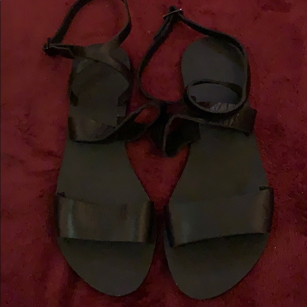 Black sandals